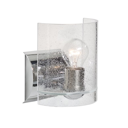 Besa Lighting Celtic Wall Sconce, Bubble, Chrome Finish, 1x60W Incandescent 1WZ-CELTICBB-CR